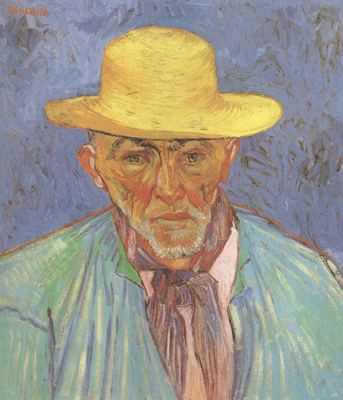 Portrait of Patience Escalier Shepherd in Provence (nn04)